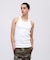 《DAILY／デイリー》RIB TANK TOP BACK CROSS／リブ タンクトップ バッククロス  デイリーウェア