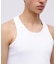 《DAILY／デイリー》RIB TANK TOP BACK CROSS／リブ タンクトップ バッククロス  デイリーウェア