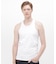 《DAILY／デイリー》RIB TANK TOP BACK CROSS／リブ タンクトップ バッククロス  デイリーウェア