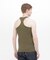 《DAILY／デイリー》RIB TANK TOP BACK CROSS／リブ タンクトップ バッククロス  デイリーウェア