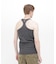 《DAILY／デイリー》RIB TANK TOP BACK CROSS／リブ タンクトップ バッククロス  デイリーウェア