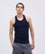 《DAILY／デイリー》RIB TANK TOP BACK CROSS／リブ タンクトップ バッククロス  デイリーウェア
