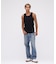 《DAILY／デイリー》RIB TANK TOP／リブ タンクトップ  デイリーウェア