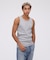 《DAILY／デイリー》RIB TANK TOP／リブ タンクトップ  デイリーウェア