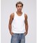 《DAILY／デイリー》RIB TANK TOP／リブ タンクトップ  デイリーウェア