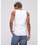 《DAILY／デイリー》RIB TANK TOP／リブ タンクトップ  デイリーウェア