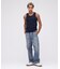 《DAILY／デイリー》RIB TANK TOP／リブ タンクトップ  デイリーウェア