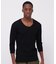 《DAILY／デイリー》2／3 SLEEVE U-NECK T-SHIRT／2／3 スリーブ Uネック Tシャツ