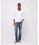《DAILY／デイリー》2／3 SLEEVE U-NECK T-SHIRT／2／3 スリーブ Uネック Tシャツ