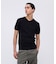 《DAILY／デイリー》RIB S／S V-NECK T-SHIRT／リブ 半袖 ブイネック Tシャツ  デイリーウェア