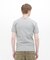 《DAILY／デイリー》RIB S／S V-NECK T-SHIRT／リブ 半袖 ブイネック Tシャツ  デイリーウェア