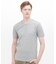 《DAILY／デイリー》RIB S／S V-NECK T-SHIRT／リブ 半袖 ブイネック Tシャツ  デイリーウェア