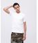 《DAILY／デイリー》RIB S／S V-NECK T-SHIRT／リブ 半袖 ブイネック Tシャツ  デイリーウェア