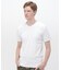 《DAILY／デイリー》RIB S／S V-NECK T-SHIRT／リブ 半袖 ブイネック Tシャツ  デイリーウェア