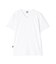 《DAILY／デイリー》RIB S／S V-NECK T-SHIRT／リブ 半袖 ブイネック Tシャツ  デイリーウェア