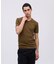 《DAILY／デイリー》RIB S／S V-NECK T-SHIRT／リブ 半袖 ブイネック Tシャツ  デイリーウェア