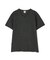 《DAILY／デイリー》RIB S／S V-NECK T-SHIRT／リブ 半袖 ブイネック Tシャツ  デイリーウェア