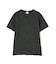 《DAILY／デイリー》RIB S／S V-NECK T-SHIRT／リブ 半袖 ブイネック Tシャツ  デイリーウェア