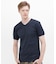 《DAILY／デイリー》RIB S／S V-NECK T-SHIRT／リブ 半袖 ブイネック Tシャツ  デイリーウェア