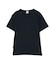 《DAILY／デイリー》RIB S／S V-NECK T-SHIRT／リブ 半袖 ブイネック Tシャツ  デイリーウェア