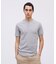 《DAILY／デイリー》RIB S／S HENLEY NECK T-SHIRT