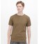 《DAILY／デイリー》RIB S／S HENLEY NECK T-SHIRT