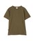 《DAILY／デイリー》RIB S／S HENLEY NECK T-SHIRT