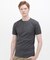 《DAILY／デイリー》RIB S／S HENLEY NECK T-SHIRT