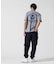 FADE WASH EMBROIDERY T-SHIRT ”U.S.AAC”