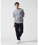 FADE WASH EMBROIDERY T-SHIRT ”U.S.AAC”