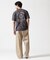 FADE WASH EMBROIDERY T-SHIRT ”U.S.AAC”