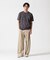 FADE WASH EMBROIDERY T-SHIRT ”U.S.AAC”