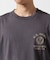 FADE WASH EMBROIDERY T-SHIRT ”U.S.AAC”