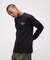 《直営店限定》HONEYCOMB WAFFLE HENLEY NECK NAVAL T-SHIRT