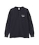 《直営店限定》HONEYCOMB WAFFLE HENLEY NECK NAVAL T-SHIRT