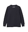 《直営店限定》HONEYCOMB WAFFLE HENLEY NECK NAVAL T-SHIRT