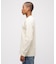 《直営店限定》HONEYCOMB WAFFLE HENLEY NECK NAVAL T-SHIRT
