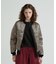 《WOMAN》LEOPARD LOGO MA-1