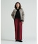 《WOMAN》LEOPARD LOGO MA-1