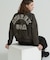 《WOMAN》LEOPARD LOGO MA-1
