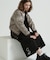 《WOMAN》LEOPARD LOGO MA-1