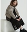 《WOMAN》LEOPARD LOGO MA-1