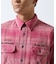 BLEACH WASHED NEP CHECK SHIRT ”YELLOW STONE”