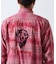 BLEACH WASHED NEP CHECK SHIRT ”YELLOW STONE”