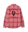 BLEACH WASHED NEP CHECK SHIRT ”YELLOW STONE”