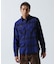 BLEACH WASHED NEP CHECK SHIRT ”YELLOW STONE”