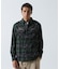 BLEACH WASHED NEP CHECK SHIRT ”YELLOW STONE”