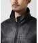 STAND LEATHER MA-1 MOD JACKET ／ スタンド レザー MA-1