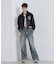 《WOMAN／直営店限定》LIGHT SIGNATURE VARSITY JACKET