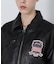 《WOMAN／直営店限定》LIGHT SIGNATURE VARSITY JACKET